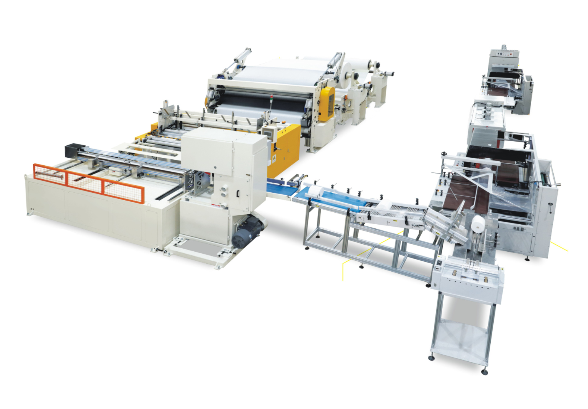 TB-FJC400 Ultra-High Speed Start-Stop Rewinder Line