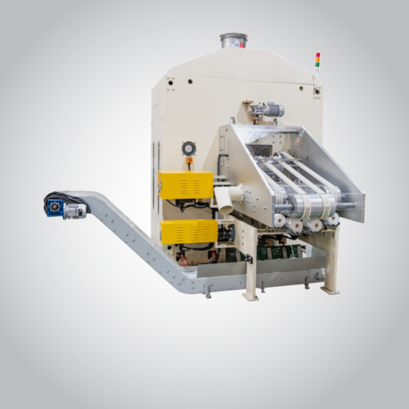 Industrial log saw cutter for tissue paper processing
