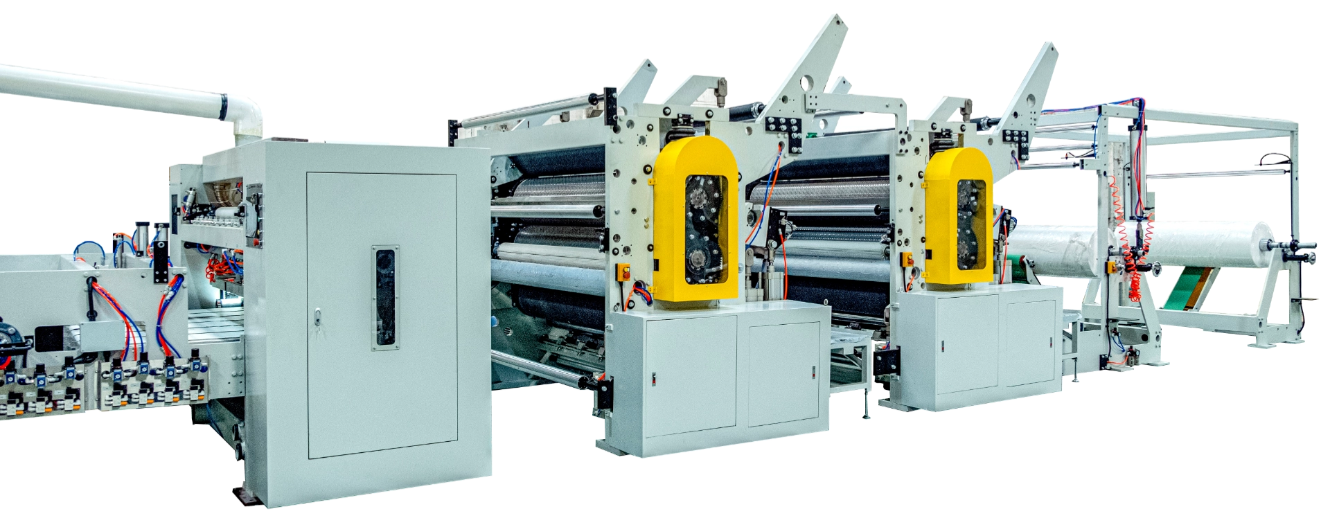 TB-HTV2800-AT automated V-fold hand towel converting line